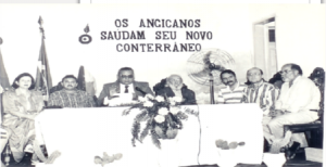 Paulo Freire in Angicos, 30 years after his experience. This photo is from 