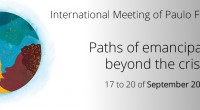” The world is not, the world is being” (Paulo Freire, Pedagogy of autonomy) The International Meeting of Paulo Freire Forum reaches its IX edition. The first meeting took place...